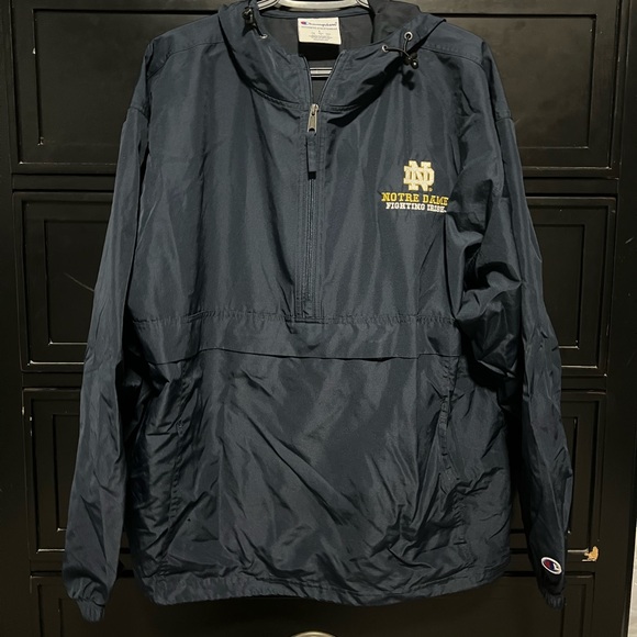 Notre Dame Champion Windbreaker - Picture 1 of 3